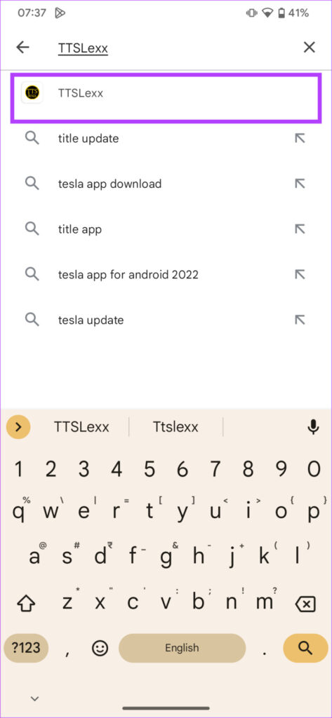 TTSLexx app
