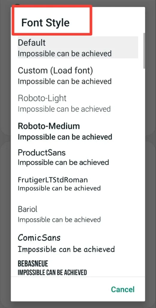 Custom Fonts