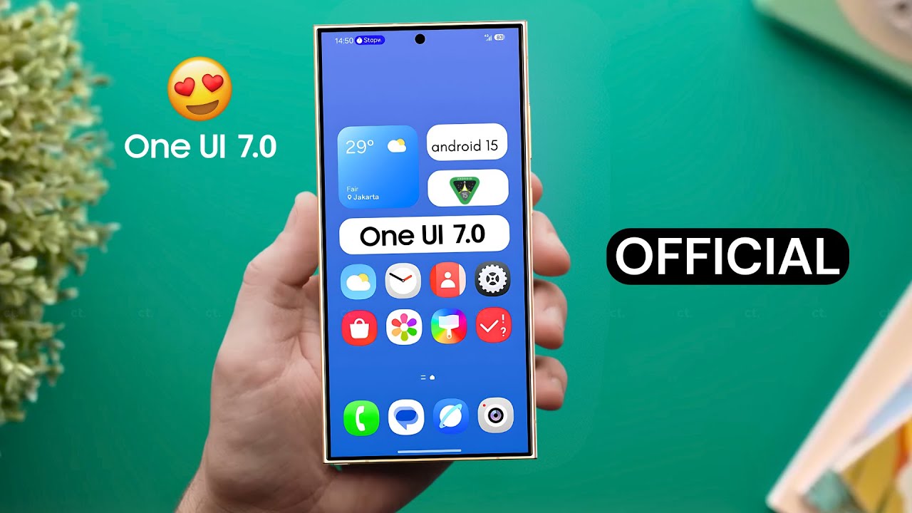 Samsung Android 15 One UI 7 Update