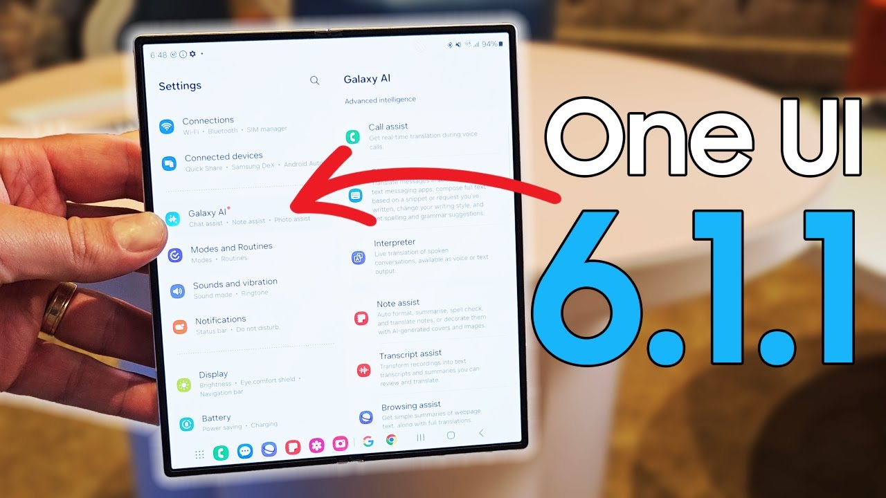 Samsung One UI 6.1.1